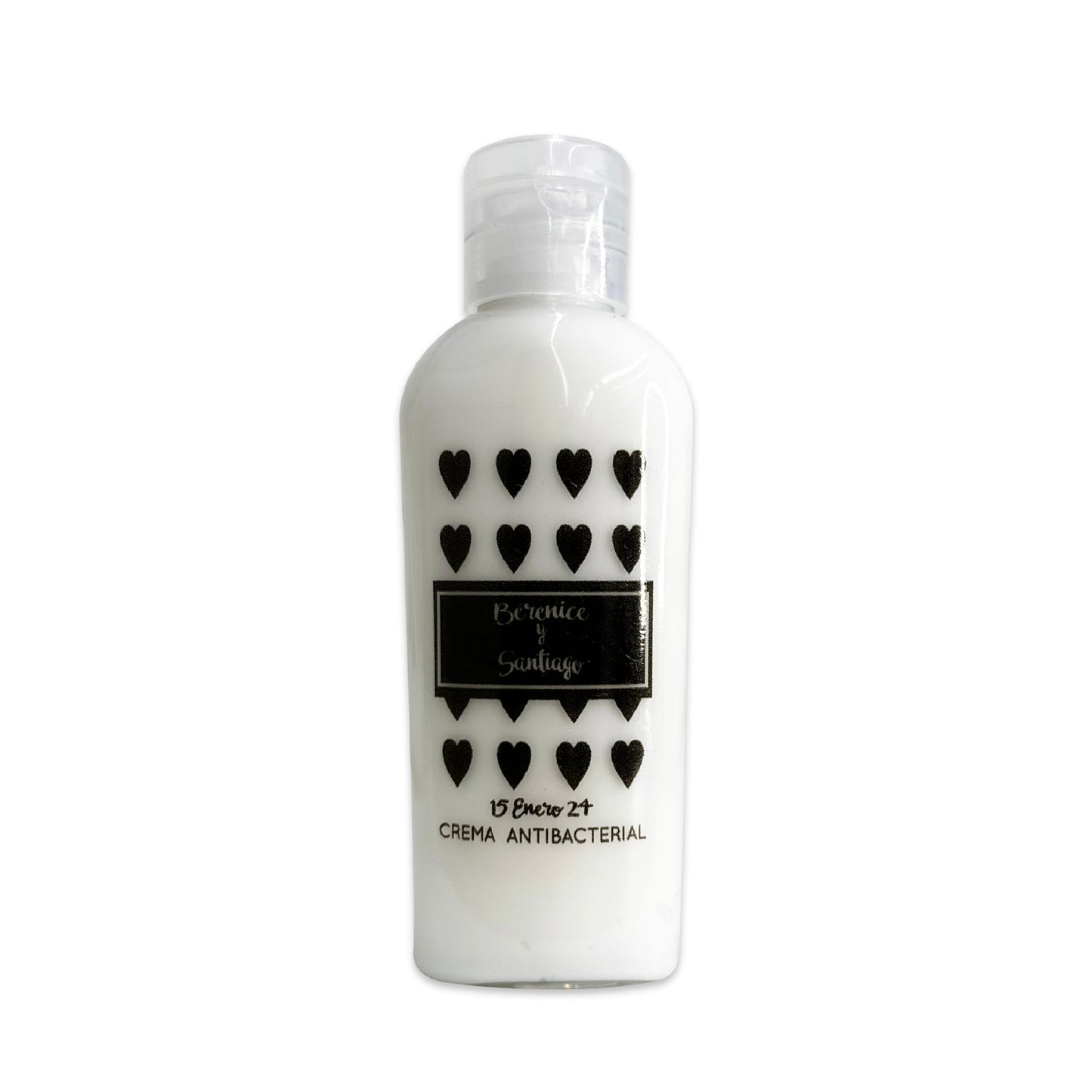 Gel Antibacterial ó Crema para Boda Personalizado Mod. 18 Lluvia