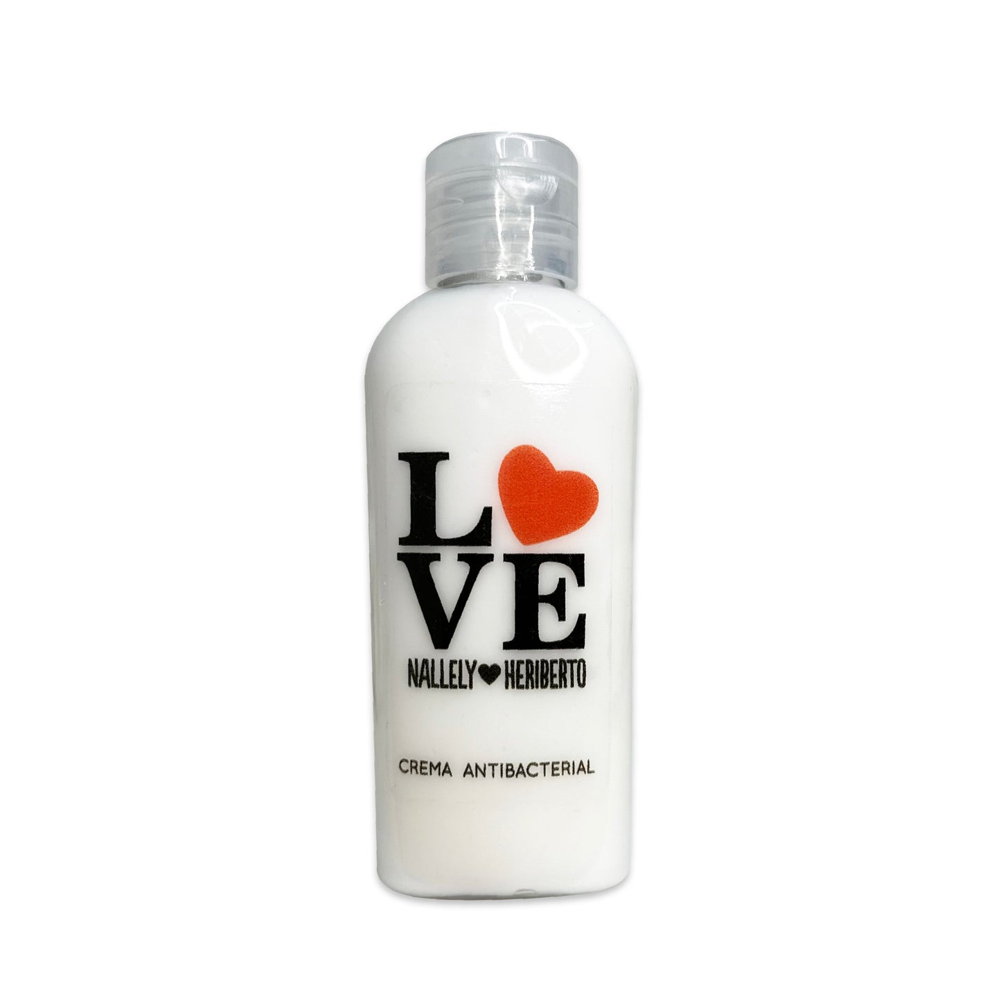 Gel Antibacterial ó Crema para Boda Personalizado Mod. 19 love 💍