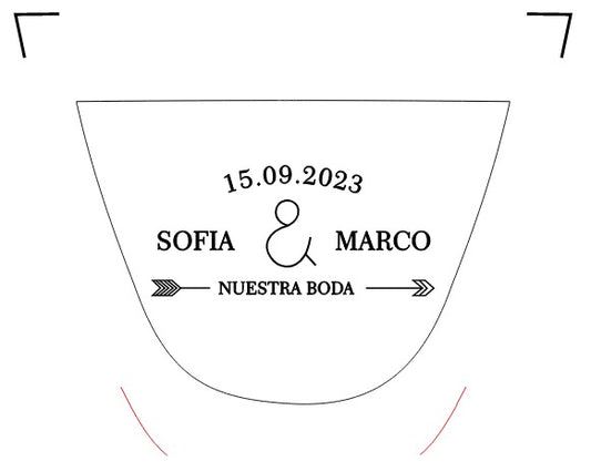 Pantufla Mod 30 Invitación | Festiboda