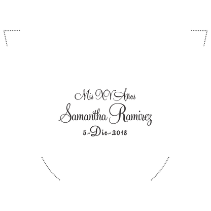 Pantufla Mod 126 Simple Nombre | Festiboda