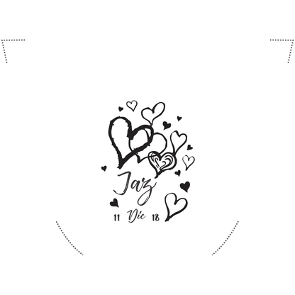 Pantufla Mod 128 Corazón Abstracto | Festiboda