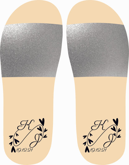 Chancleta para boda - Mod.13 Lazo Corazón 💍 | Festiboda