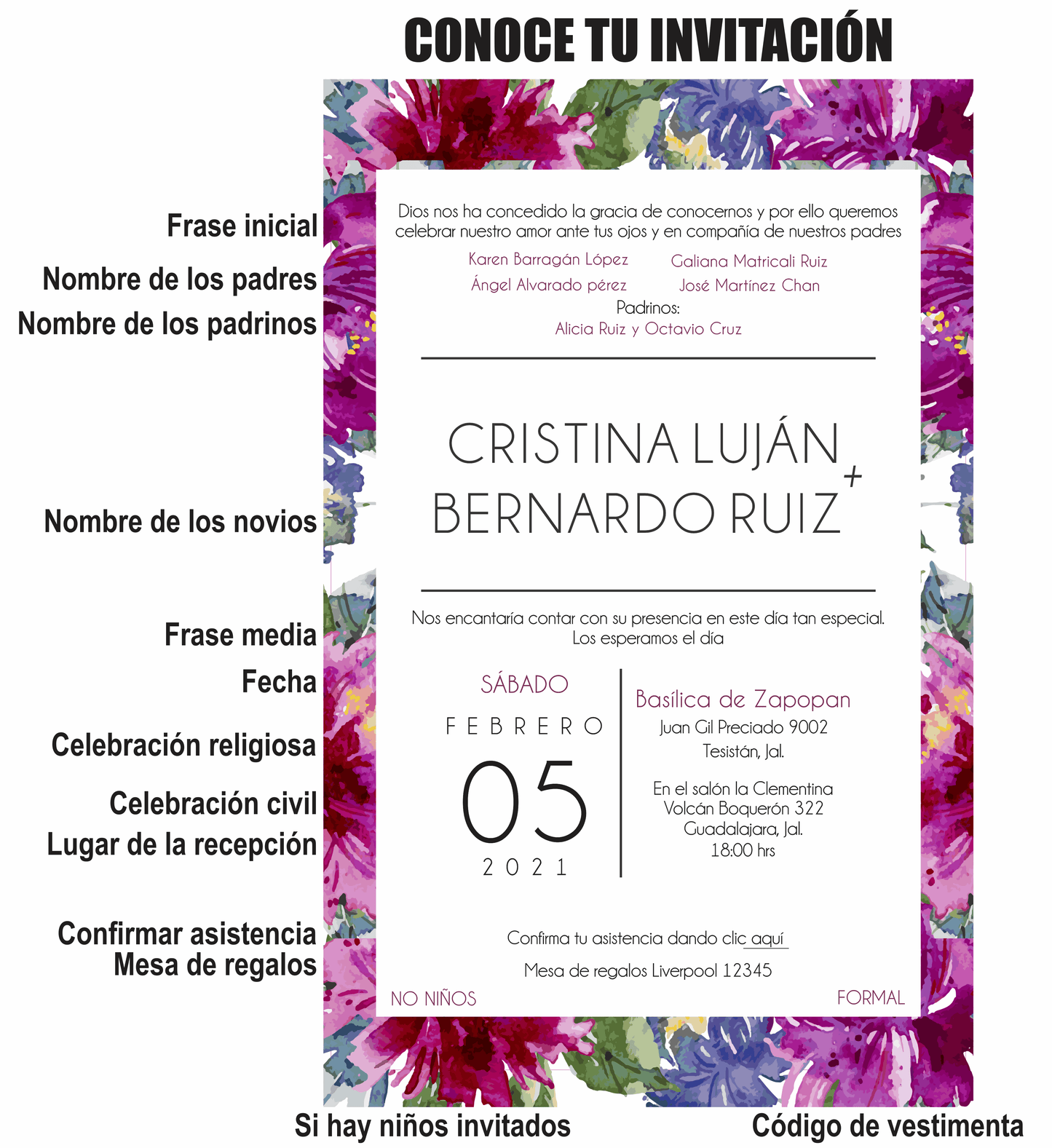 Invitación Mod . 13 Salpicado | Festiboda