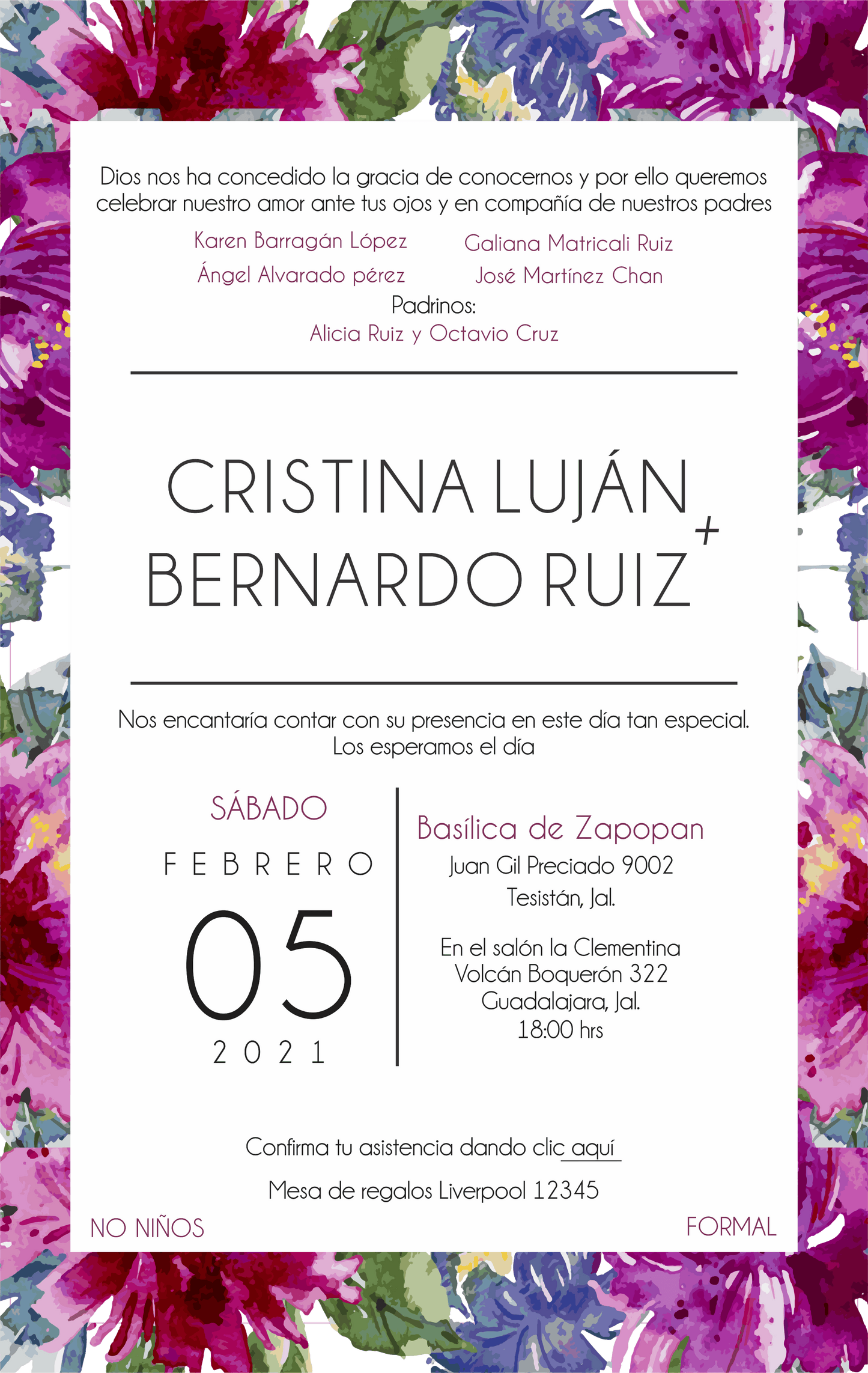 Invitación Mod . 13 Salpicado | Festiboda