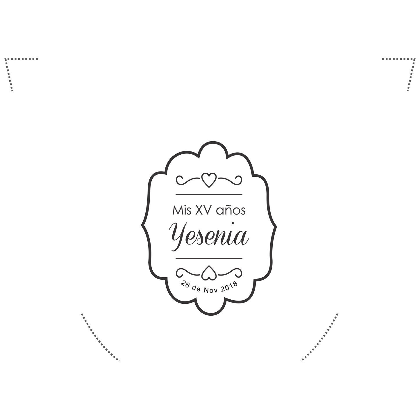 Pantufla Mod 140 Mi Fiesta XV 🎉 | Festiboda