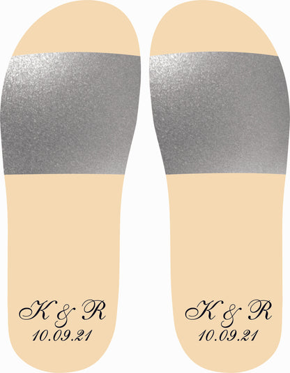 Chancleta para boda - Mod.15 Cursiva 💍 | Festiboda