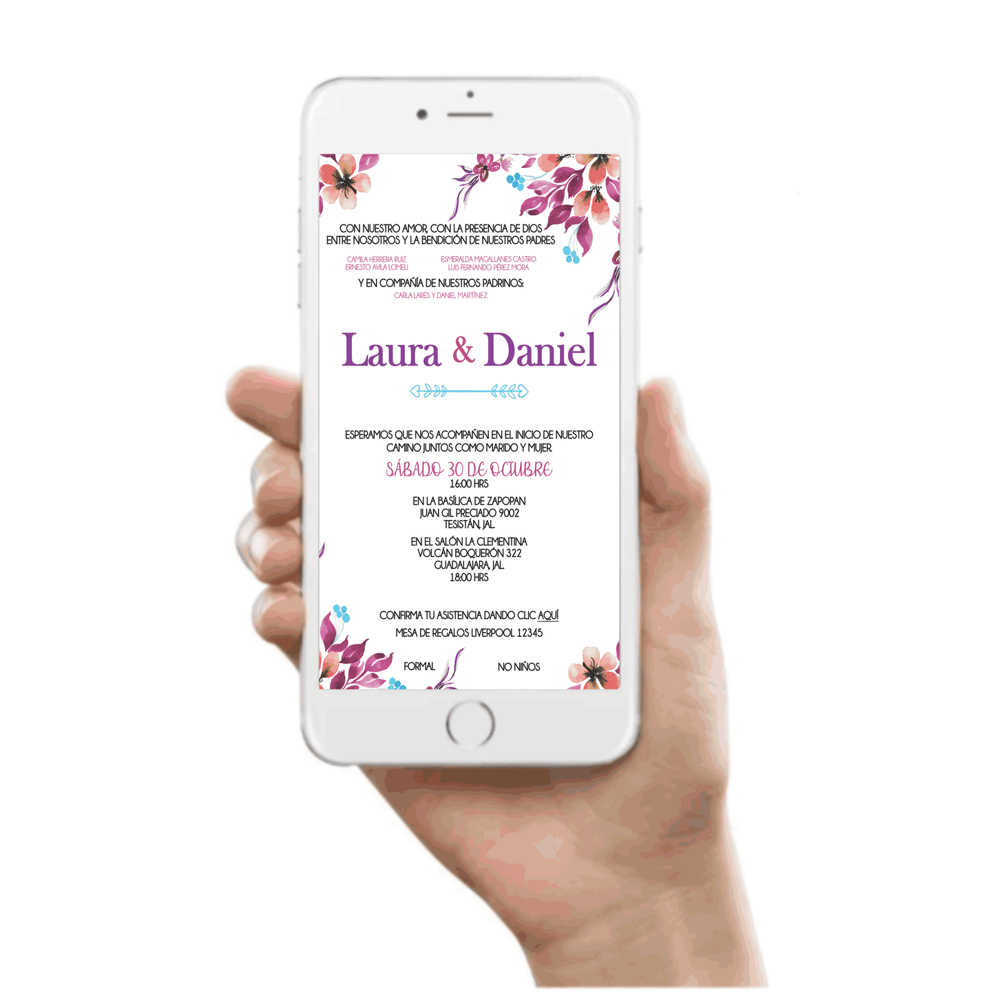 Invitación Mod . 15 Flecha | Festiboda