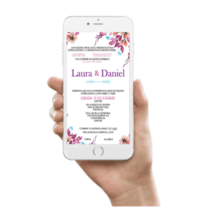 Invitación Mod . 15 Flecha | Festiboda