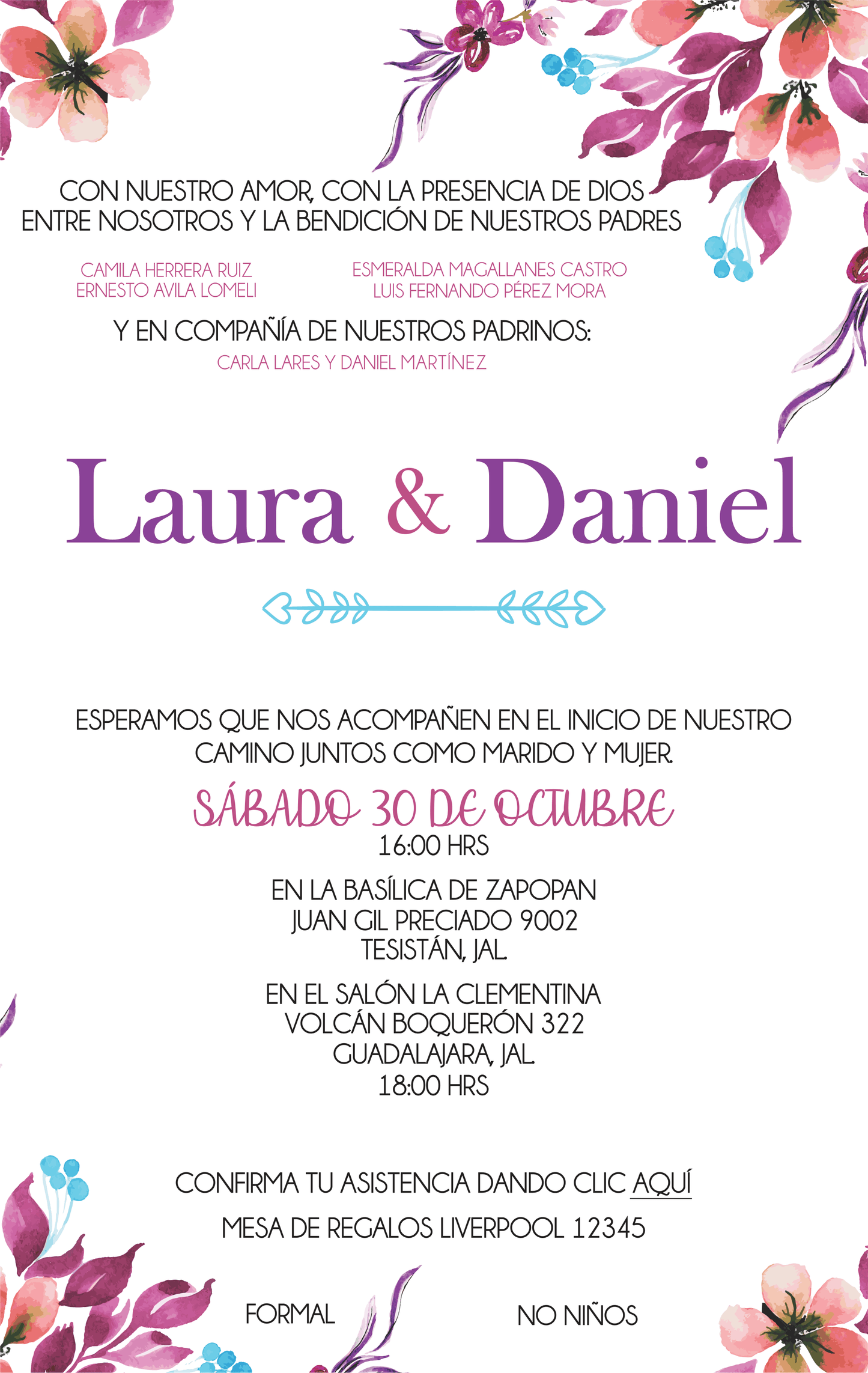 Invitación Mod . 15 Flecha | Festiboda