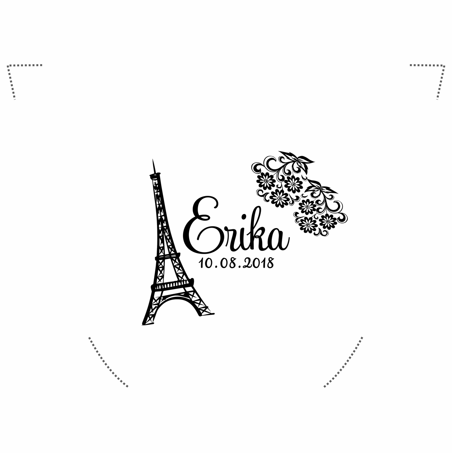 Pantufla Mod 157 Torre Eiffel | Festiboda