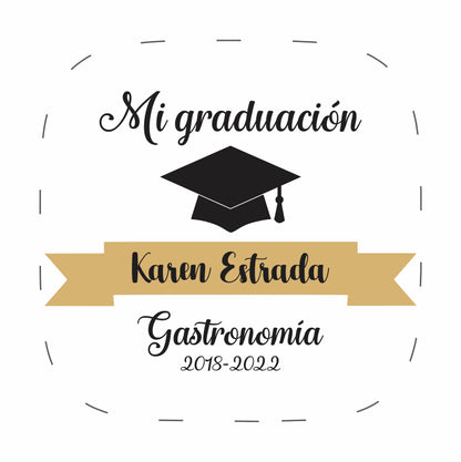 Cilindro para graduacion - Mod. 174 Mi Graduacion 🧴 | Festiboda