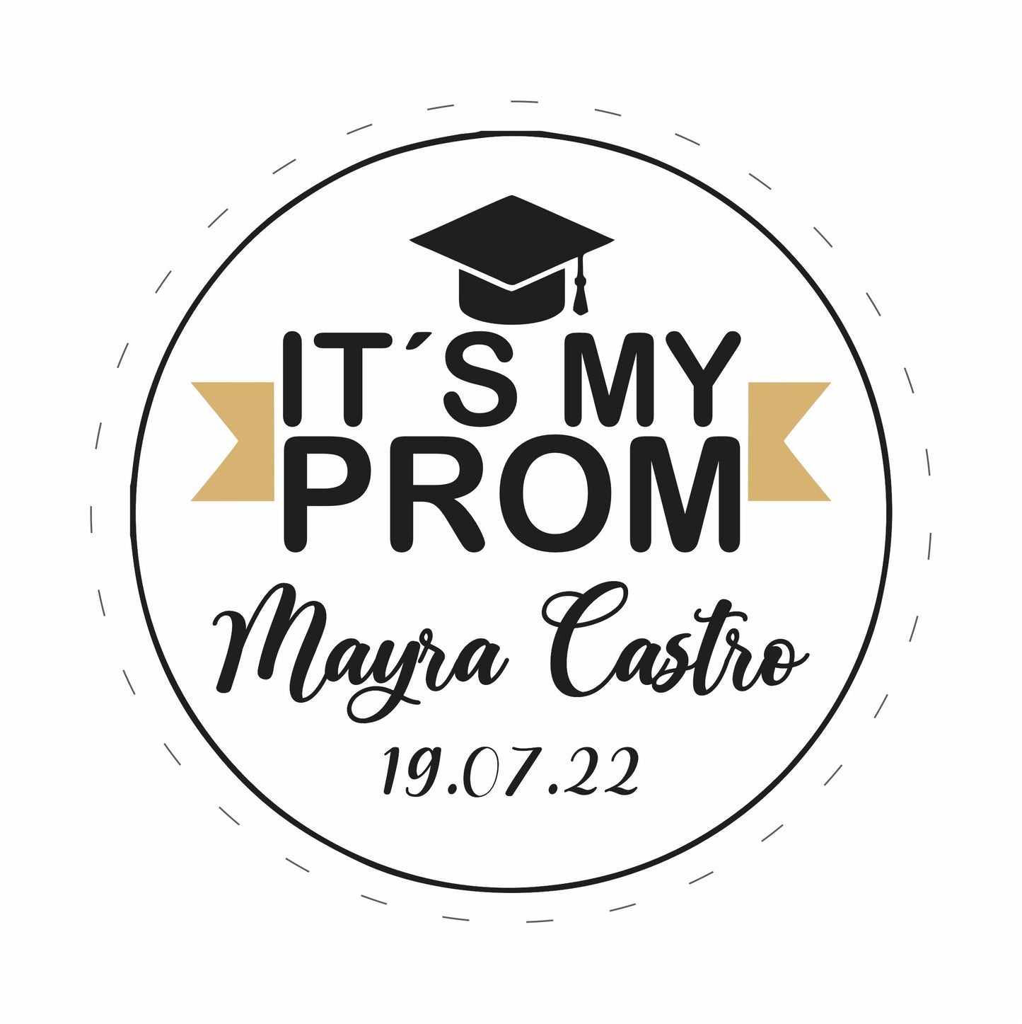 Cilindro para graduacion - Mod. 177 Prom Day 🧴 | Festiboda