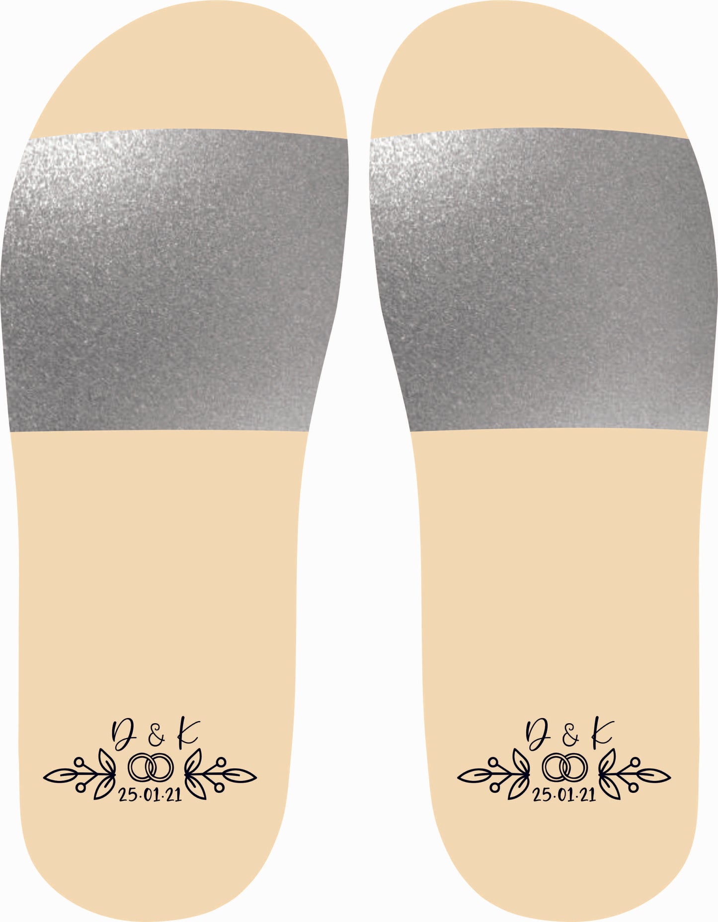 Chancleta para boda - Mod.2 Dos Circulos 💍 | Festiboda