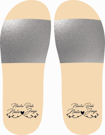 Chancleta para boda - Mod.22 Nuestra Boda 💍 | Festiboda