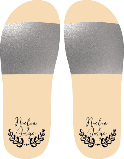 Chancleta para boda - Mod.24 Hoja Circulo 💍 | Festiboda