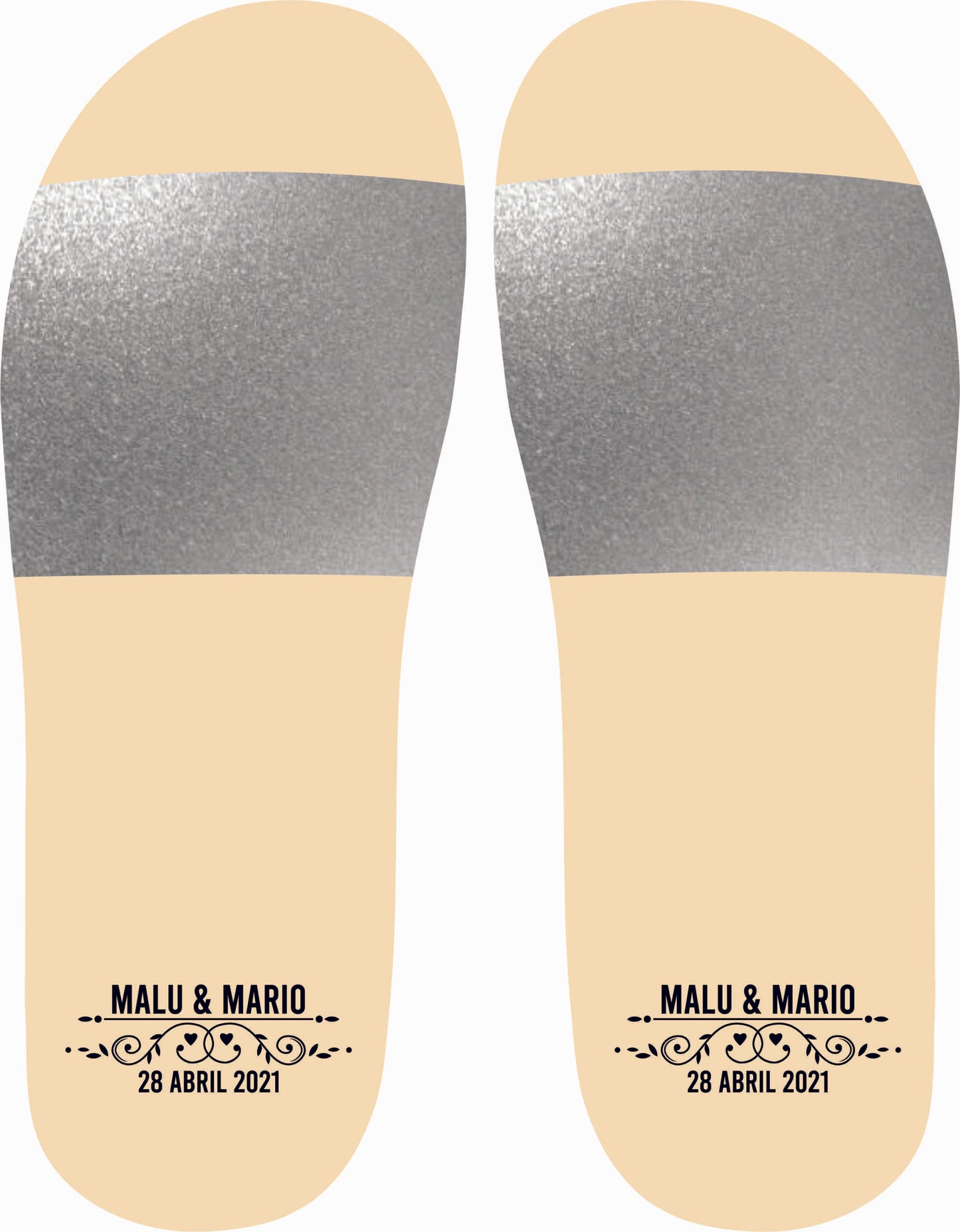 Chancleta para boda - Mod.25 Linea Corazón 💍 | Festiboda