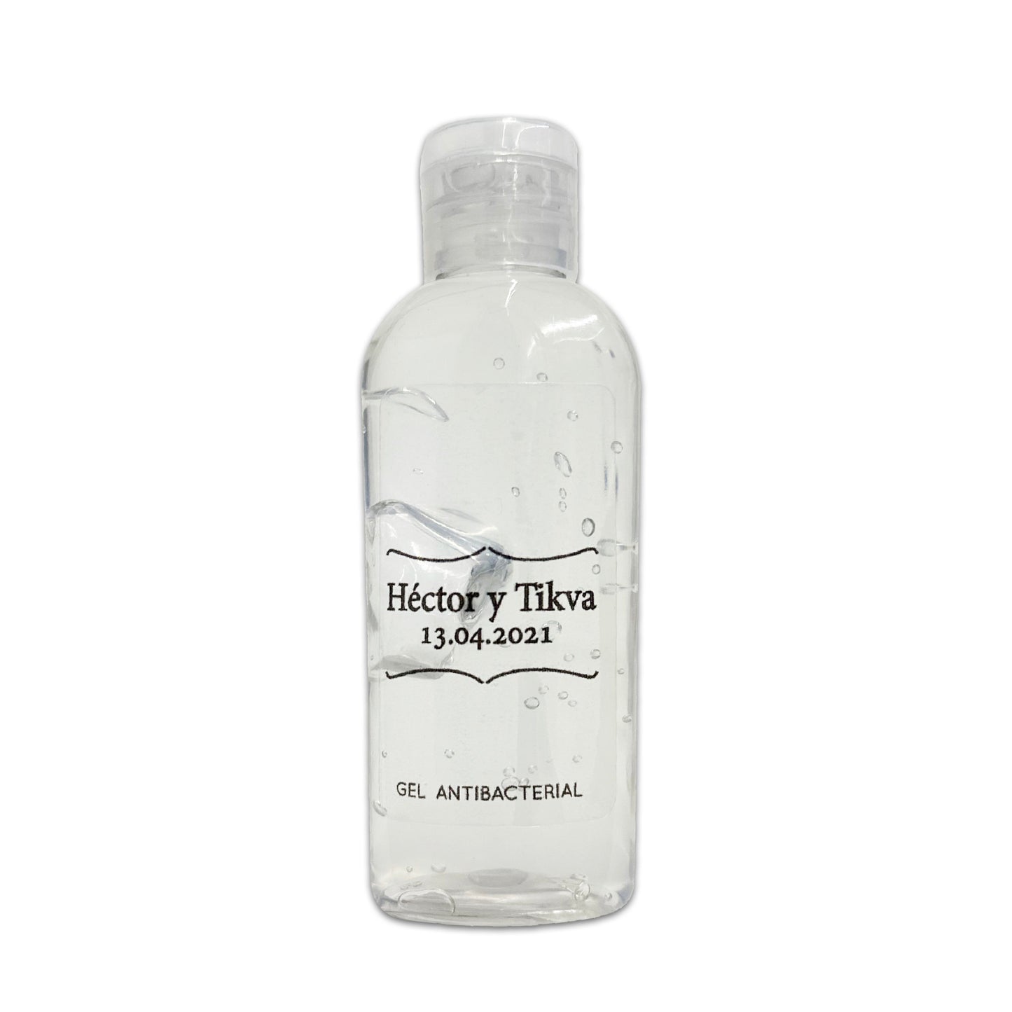 Gel Antibacterial ó Crema para Boda Personalizado Mod. 30 Apostro