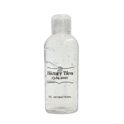 Gel Antibacterial ó Crema para Boda Personalizado Mod. 30 Apostro