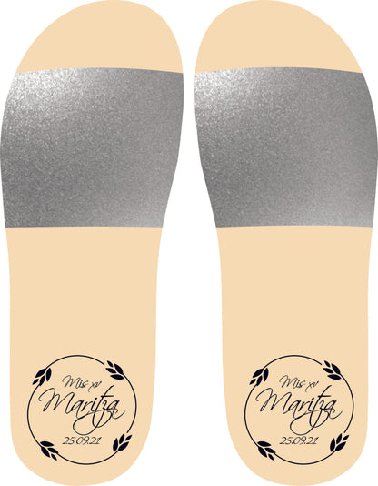 Chancleta para XV años - Mod.36 Circulo XV´s 🩴 | Festiboda