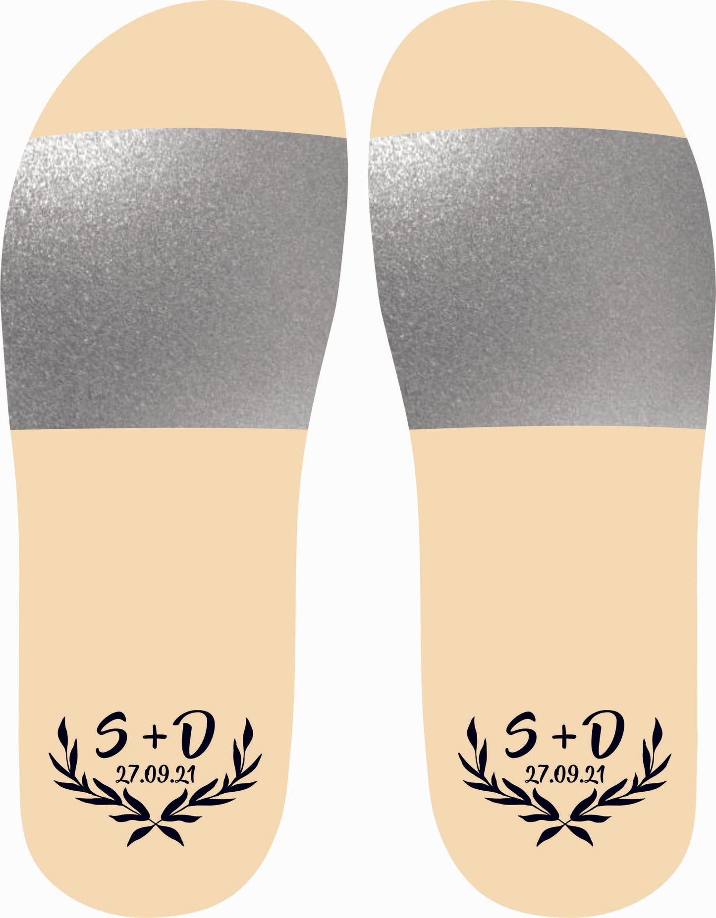 Chancleta para boda - Mod.7 Ramitas 💍 | Festiboda