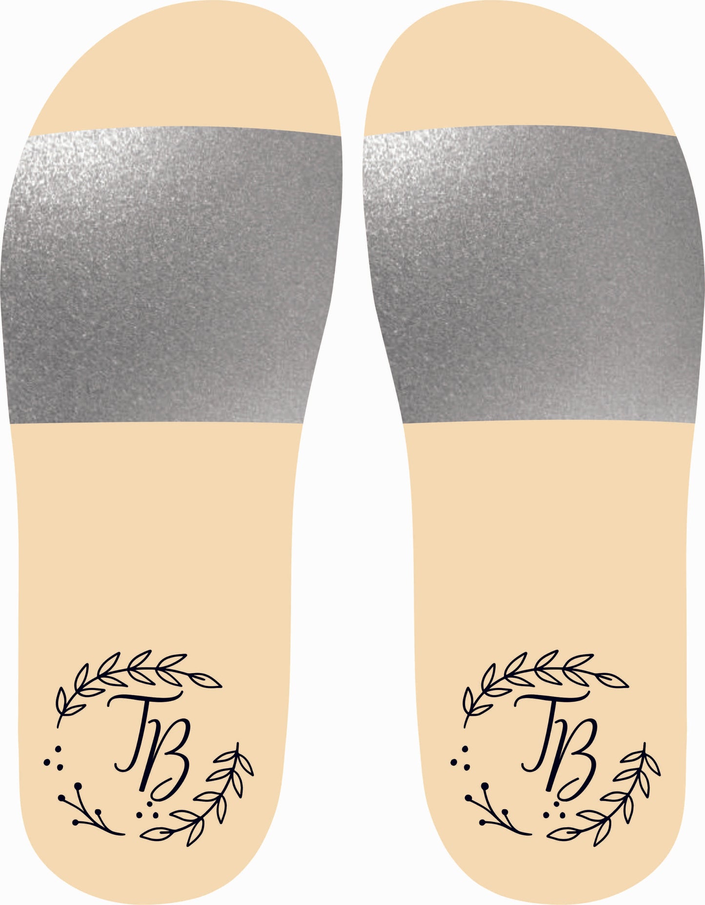 Chancleta para boda - Mod.8 Circulo Hojitas 💍 | Festiboda