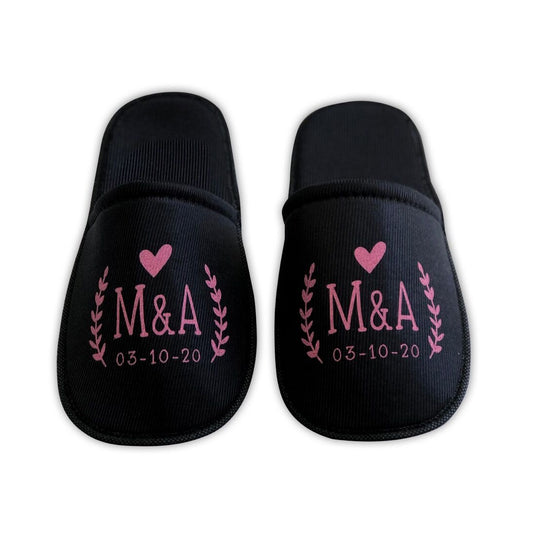 Pantufla Mod 40 Corazón Greca | Festiboda