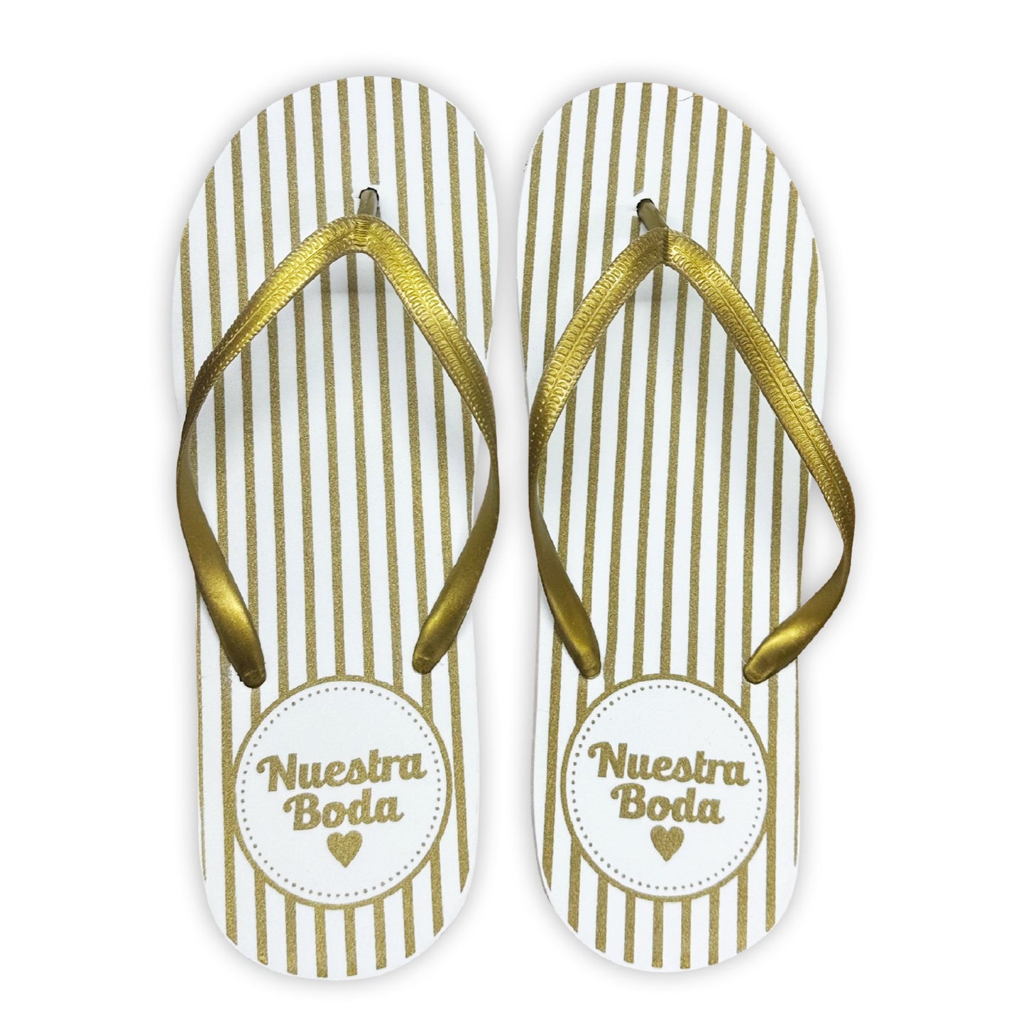 Sandalia  para Boda Mod.70 VERTICAL Nuestra Boda ( Suela :Blanca