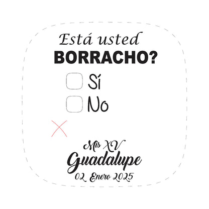 Cilindro para XV años - Mod. 40 Borracho 🧴 | Festiboda