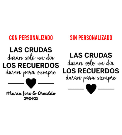 Costalito para Kit Anticruda para Boda mod. 7 Solo un dia 💍