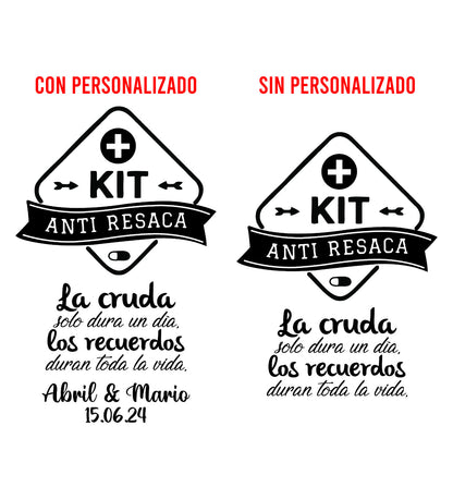Costalito para Kit Anticruda para Boda mod. 14 La cruda 💍