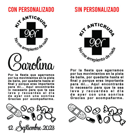 Costalito para Kit Anticruda para XV Años mod. 2 Clásico XV 🎁