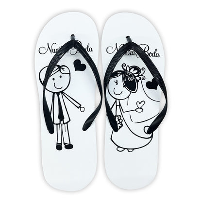 Sandalia  para Boda Mod.57 INDIVIDUALES -- Nuestra Boda -- ( Suel