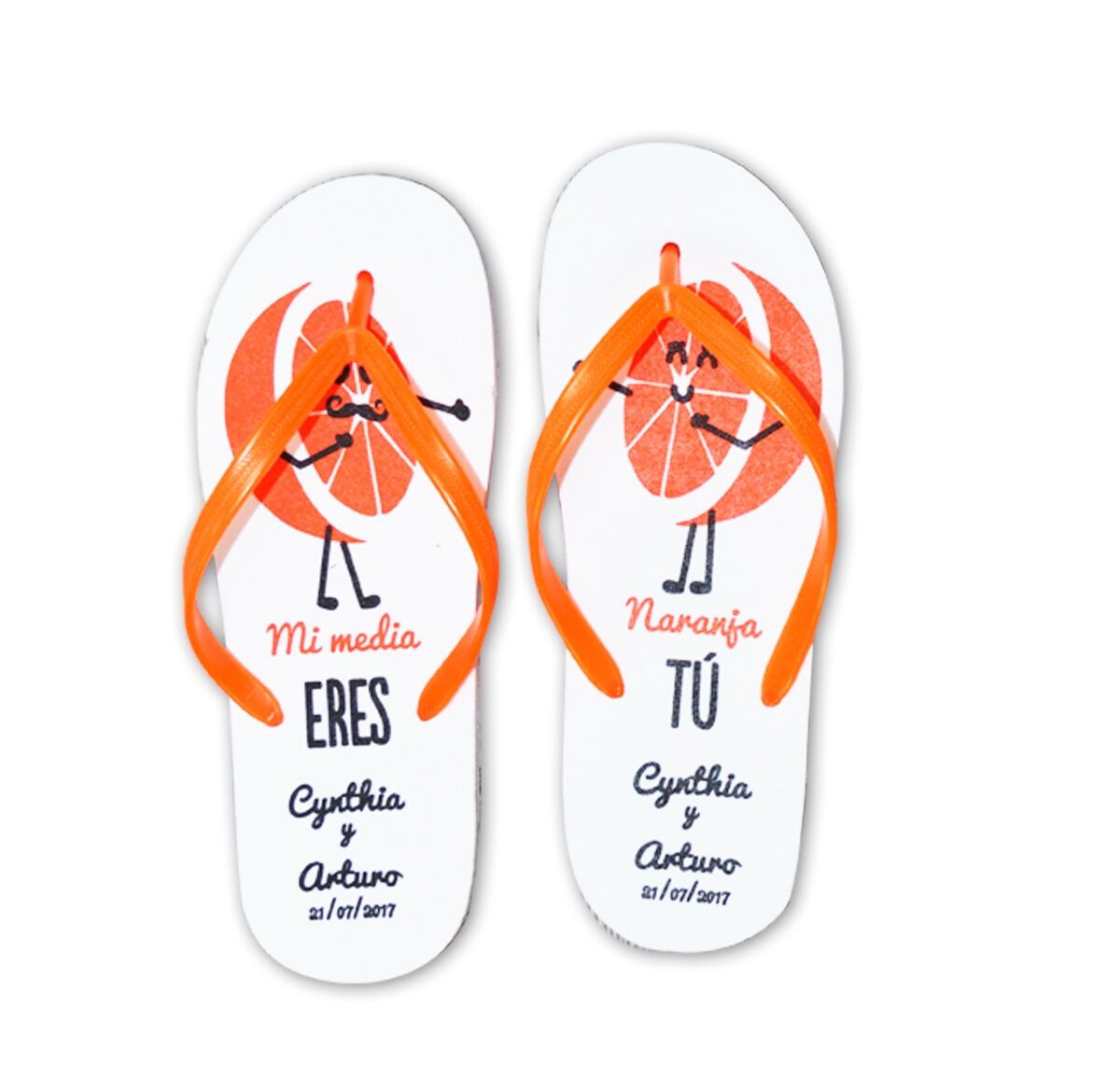 Sandalia Mod 45 Media Naranja 🩴 | Festiboda