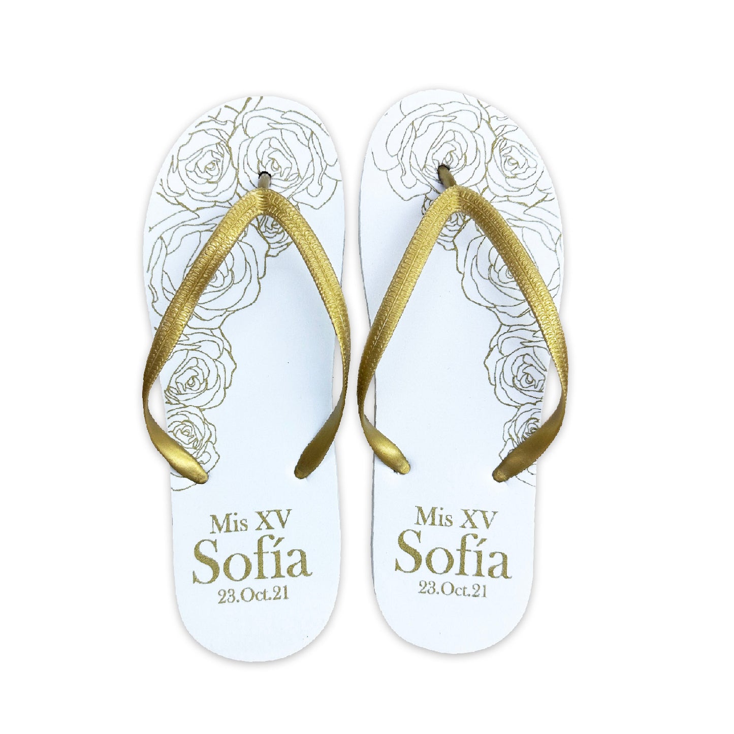 Sandalia Mod 155 - XV Rosa Gold 🩴 | Festiboda