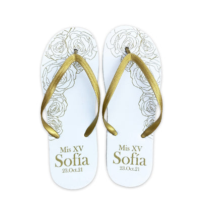 Sandalia Mod 155 - XV Rosa Gold 🩴 | Festiboda