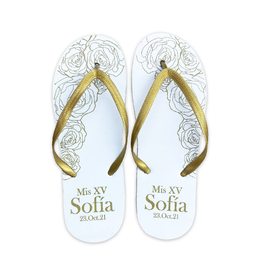 Sandalia Mod 155 - XV Rosa Gold 🩴 | Festiboda