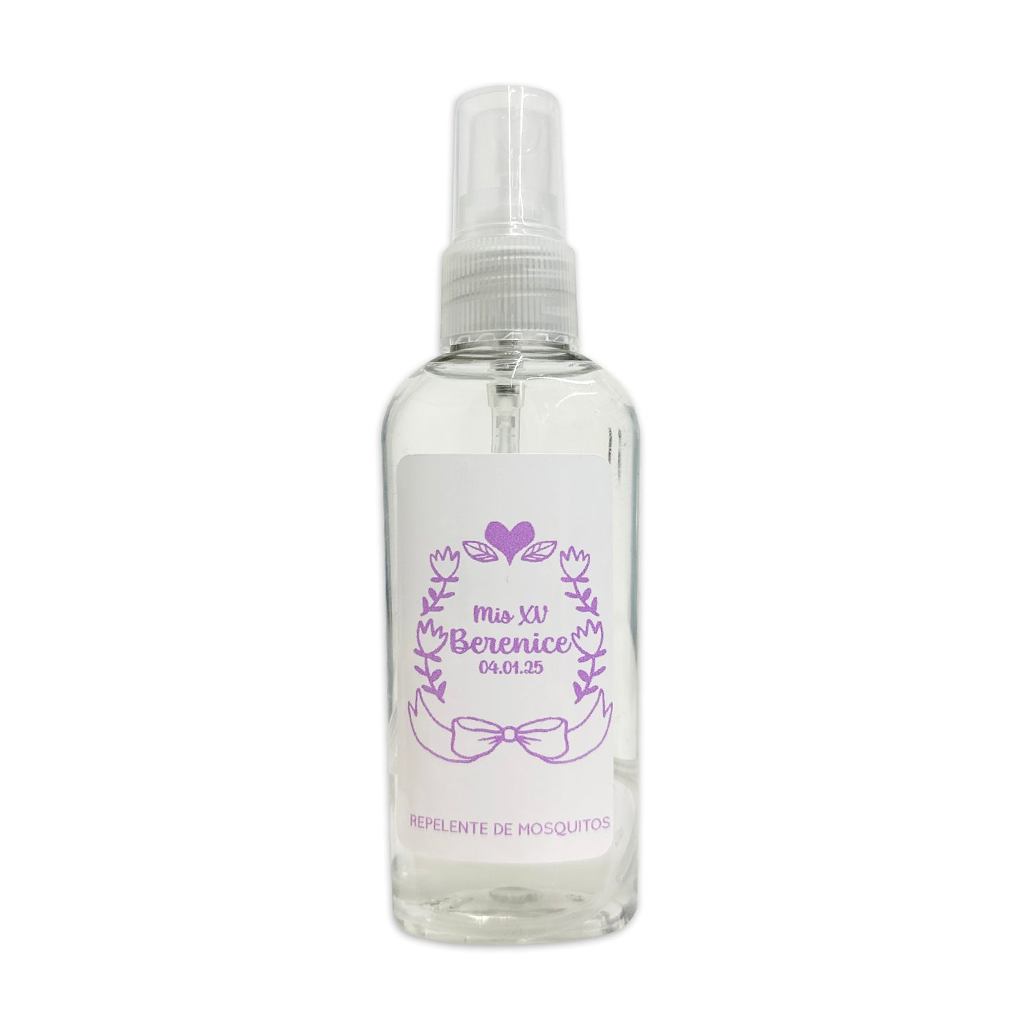 Repelente para XV Años Personalizado – Mod. #11 Moñito 🦟