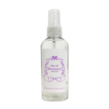 Repelente para XV Años Personalizado – Mod. #11 Moñito 🦟