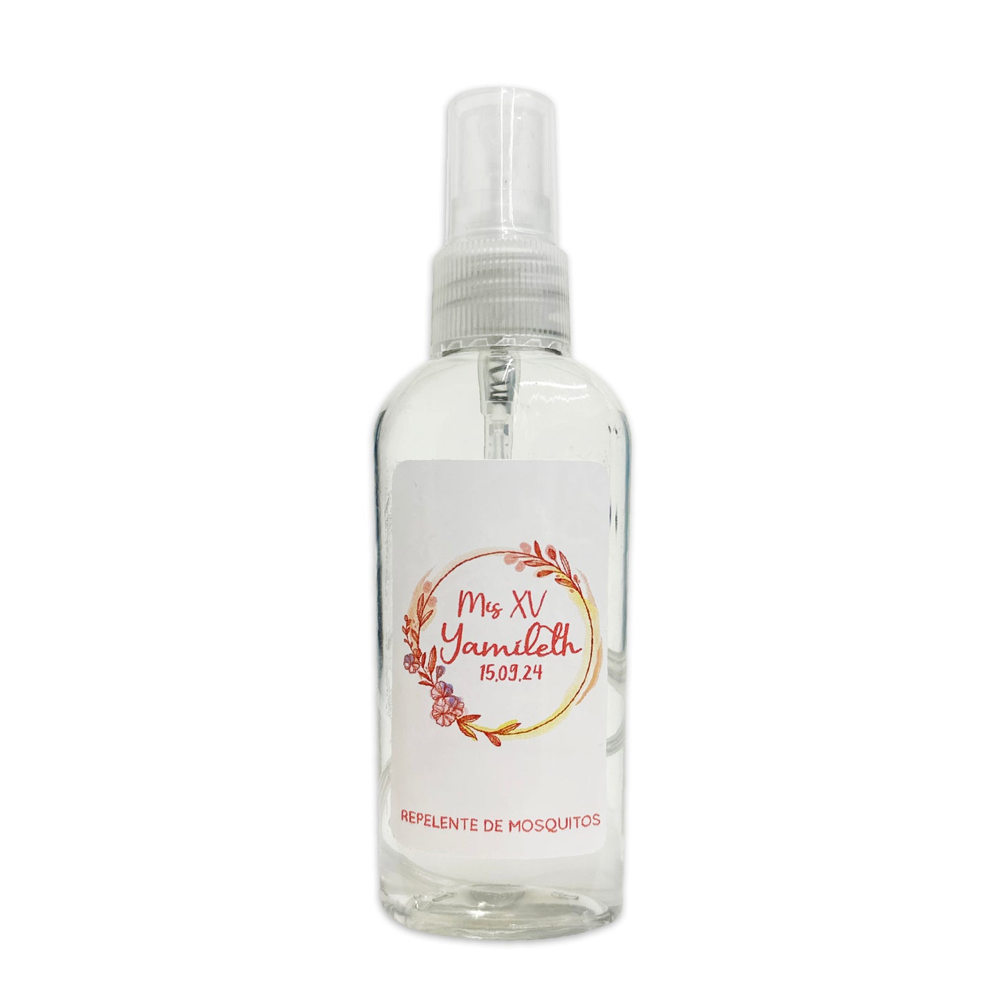 Repelente para XV Años Personalizado – Mod. #15 Amarillos 🦟