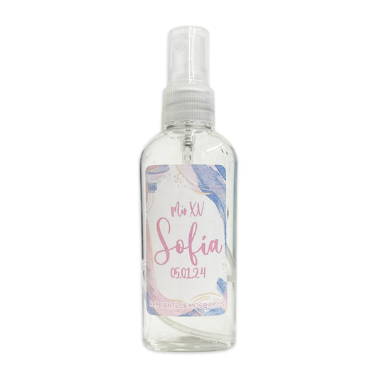 Repelente para XV Años Personalizado – Mod. #20 Marmoleado 🦟