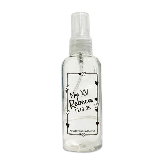 Repelente para XV Años Personalizado – Mod. #28 Mini cora 🦟