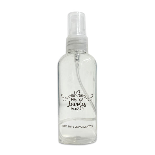 Repelente para XV Años Personalizado – Mod. #31 Mariposa pink 🦟