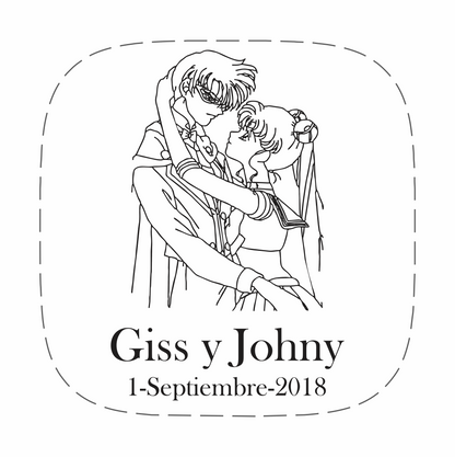 Cilindro para boda - Mod. 137 Anime 💍 | Festiboda