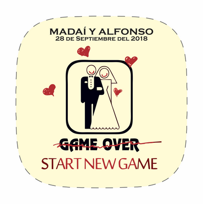 Cilindro para boda - Mod. 53 New Game 💍 | Festiboda