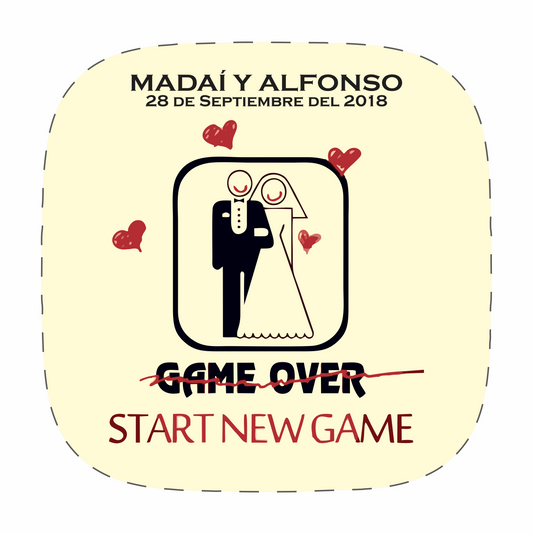 Cilindro para boda - Mod. 53 New Game 💍 | Festiboda