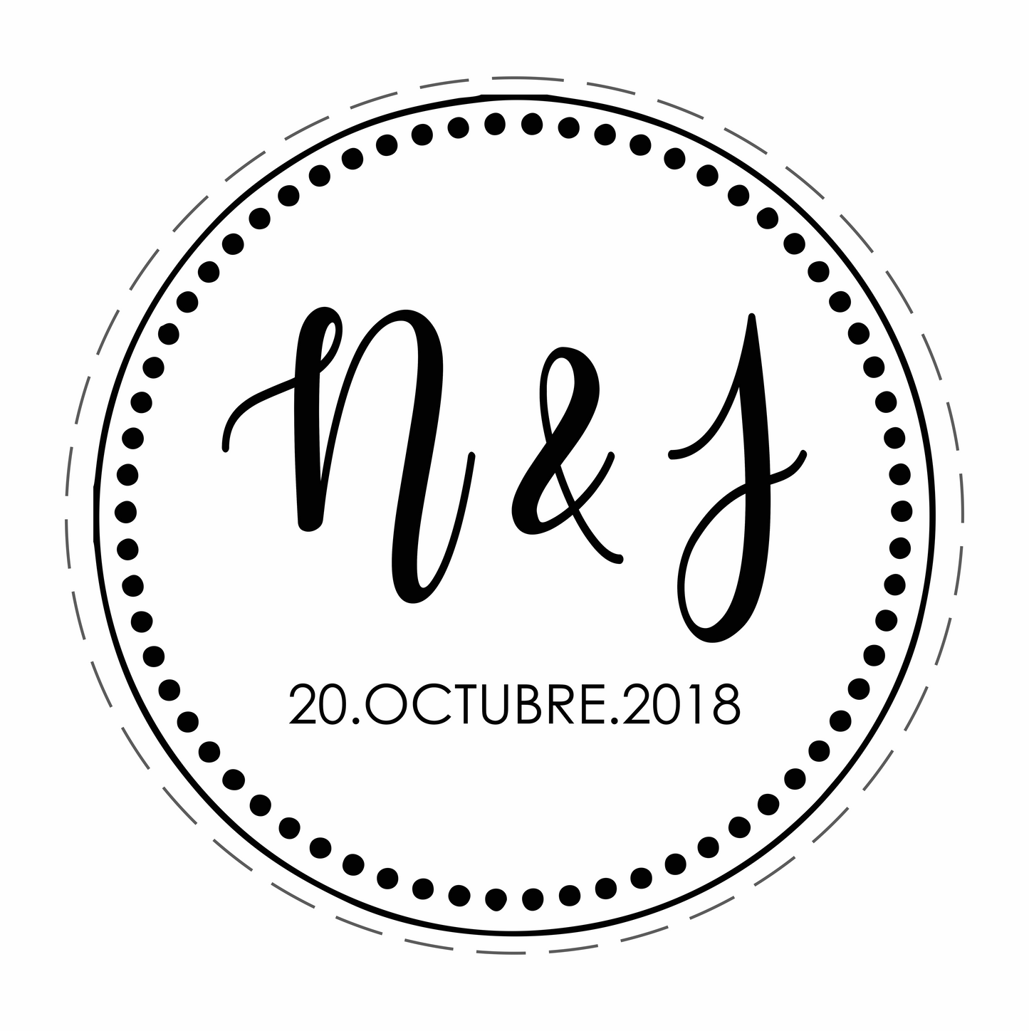 Cilindro para boda - Mod. 145 Puntitos 💍 | Festiboda