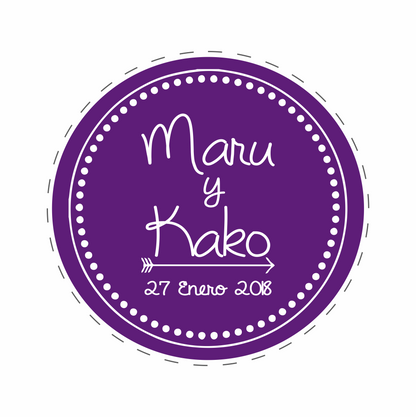 Cilindro para boda - Mod. 86 Bolitas 💍 | Festiboda