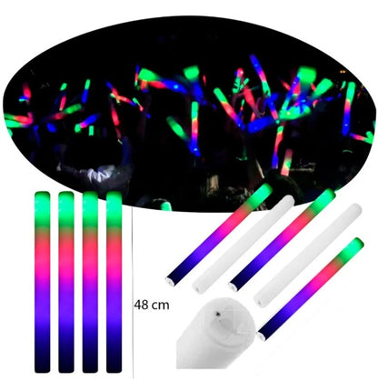 Vara Tubo Luz LED Colores ó Aplaudidor Espuma Luz LED | Festiboda