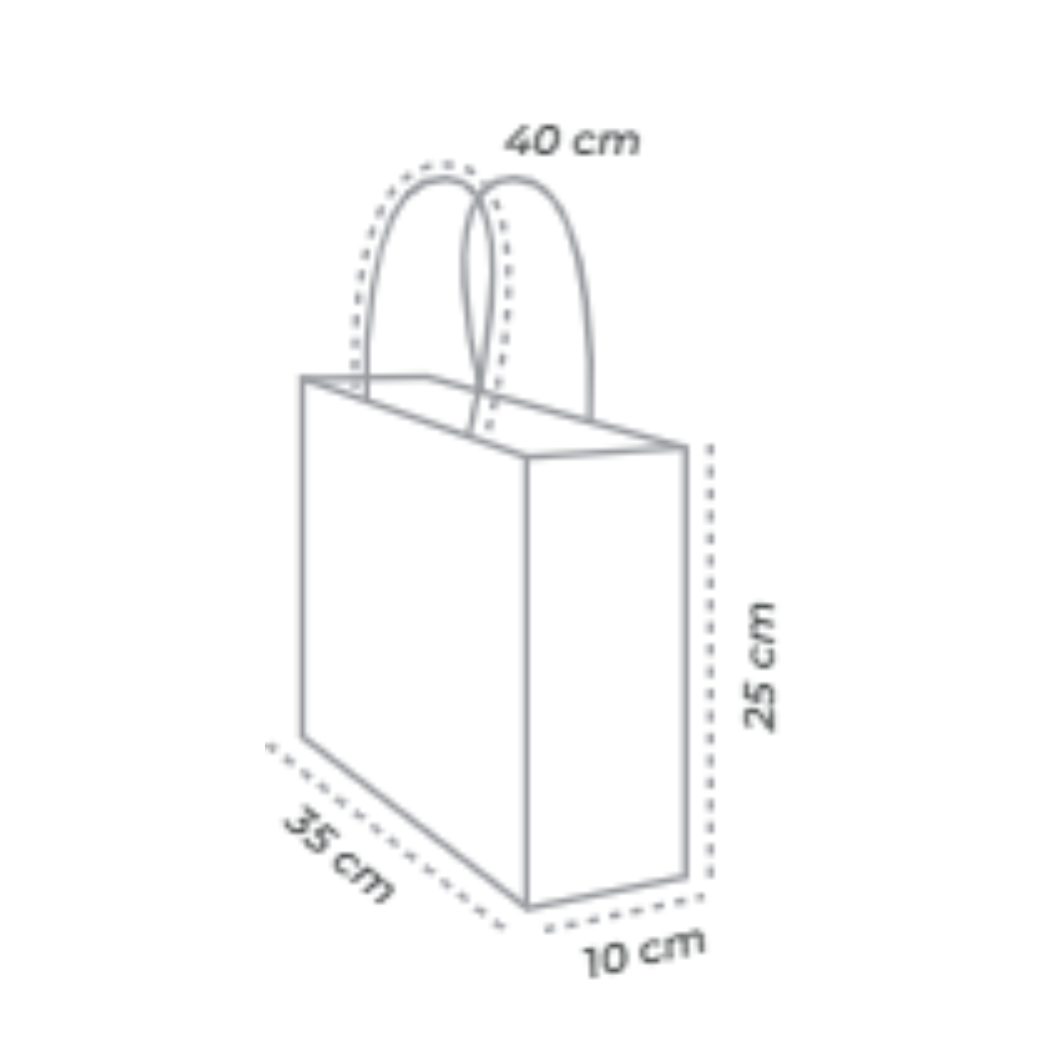 ECO-BOLSA ZAPATERA 25 x 35 +10 cm | Festiboda