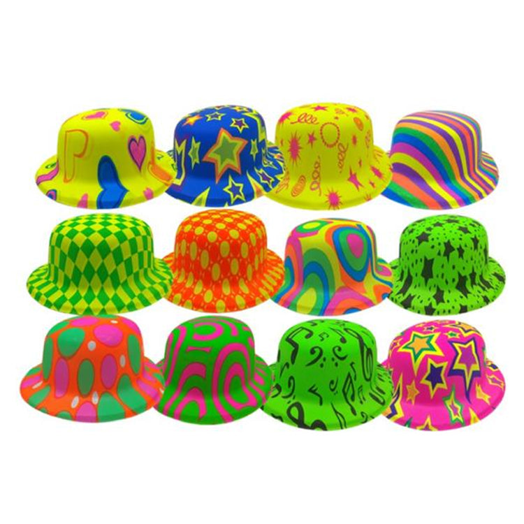 Sombrero Bombín Diseños Neón | Festiboda